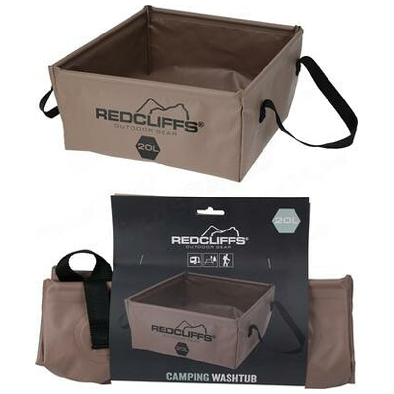 redcuffs Water Carrier Square 20Ltr - Brown