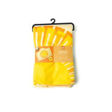 Patterned Hooded Beach Towels - Orange