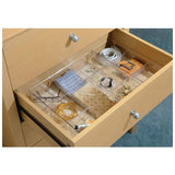 Idesign Linus Rpet Drawer Bin- Clear
