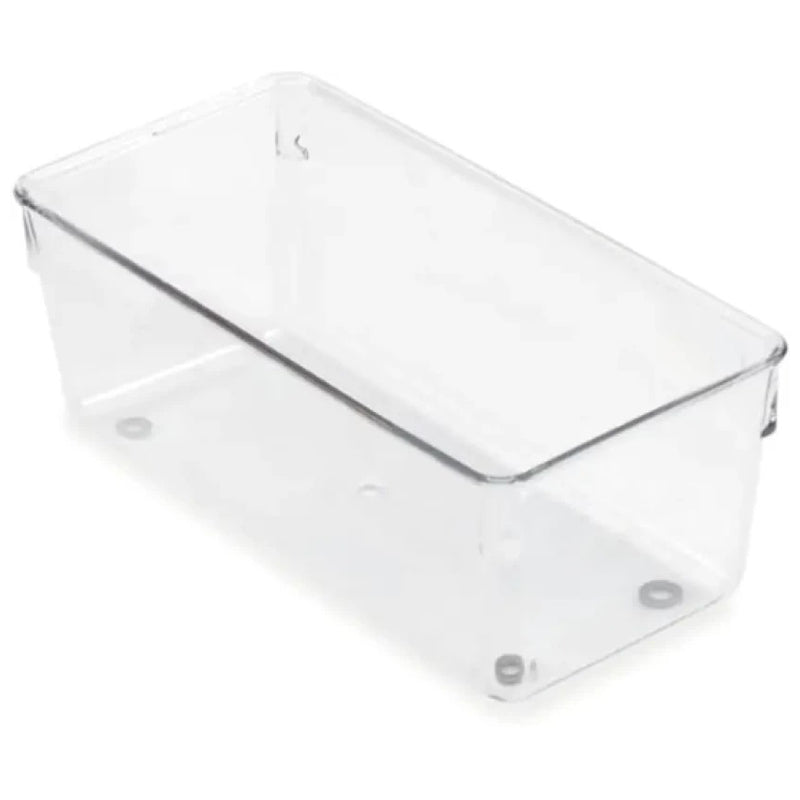 Interdesign Rpet Linus Shallow Drawer Bin - Clear