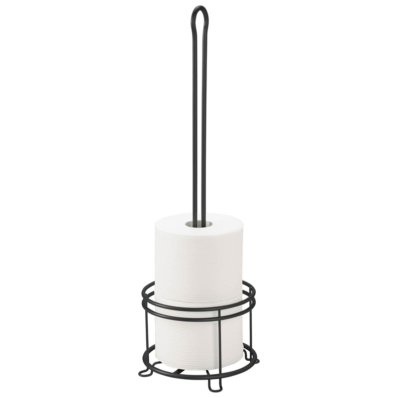 Idesign Weston Toilet Tissue Stand-Black
