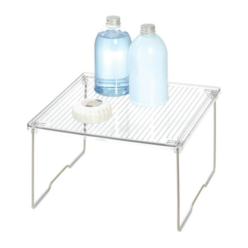 Idesign Small Bath Stacking Shelf-Clear