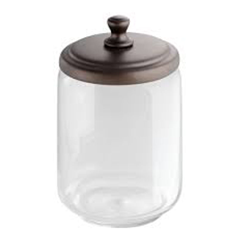 Idesign York Apothecary Jar With Lid - Clear