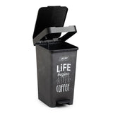 Pedal Bin Smart With Cover 25L - Black