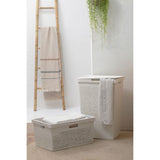 Laundry Basket  40 L- Sky White