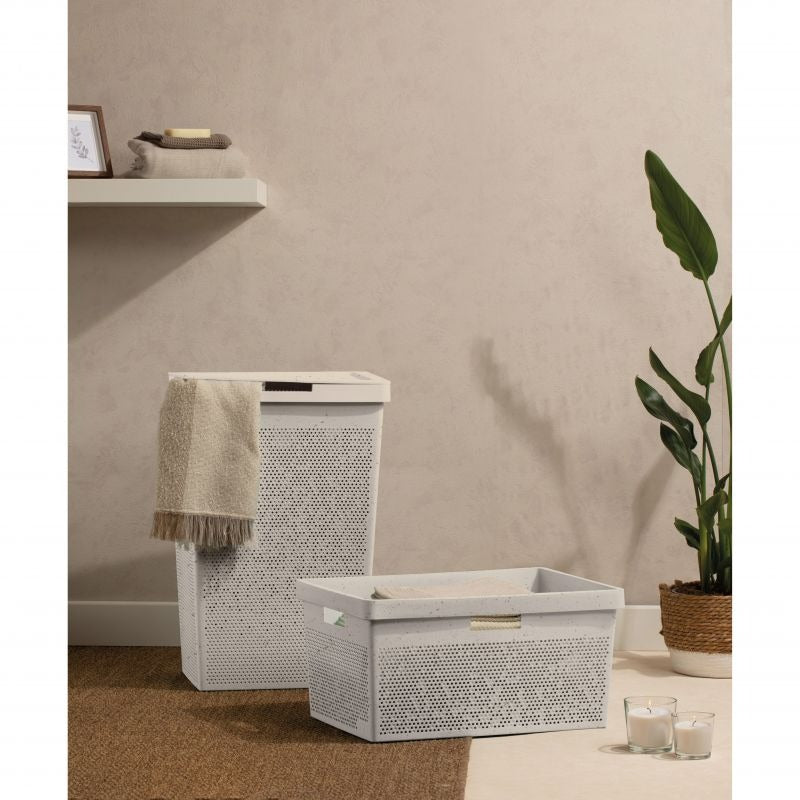 Laundry Basket - Beige