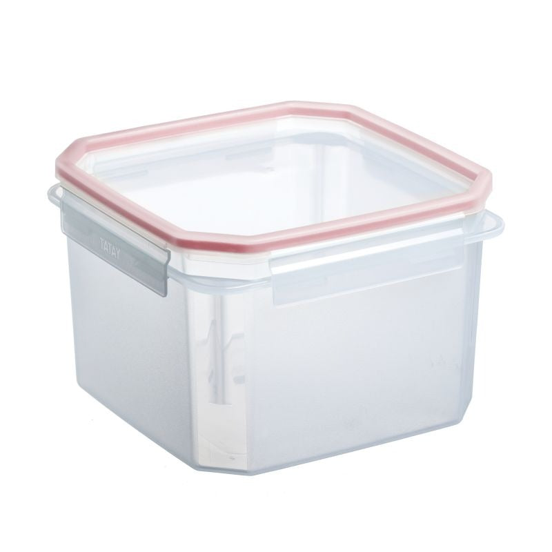 Food Container Clip Safe 2.9L - Clear & Red