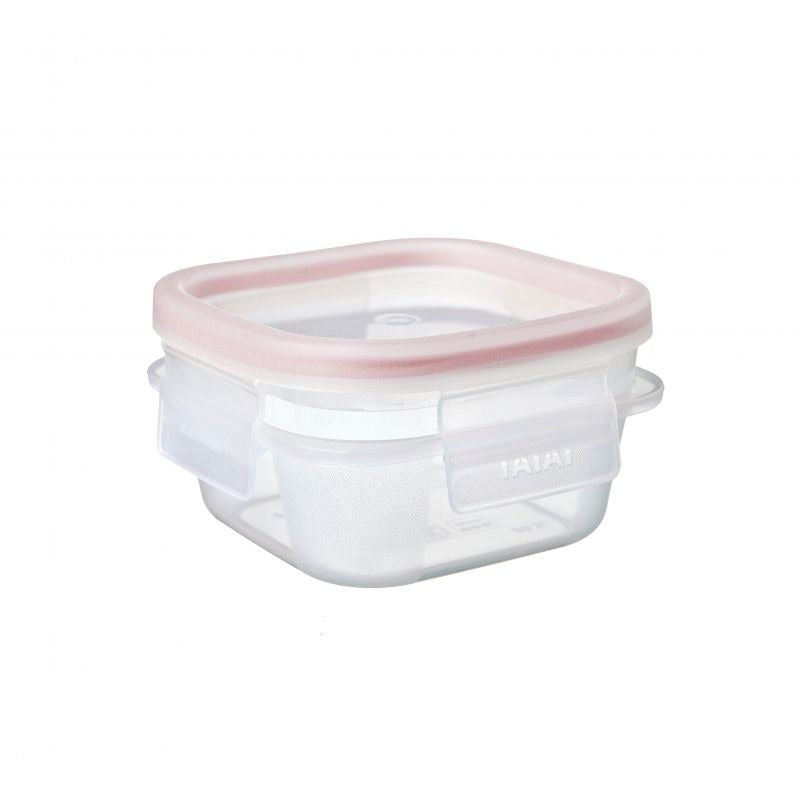 Food Container Clip Safe 0.3 L - Clear & Red