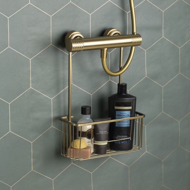 Shower Caddy Aluminium - Gold