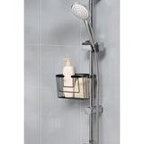 Caddy For Shower Bars Aluminium - Black