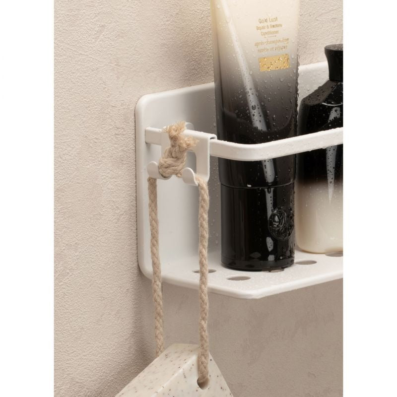 Serenity Corner Basket 20X20X12 Cm - White