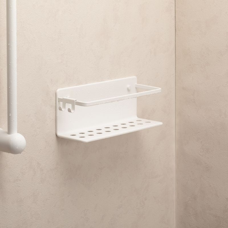 Rectangular Storage Basket Serenity 30X10X12Cm - White