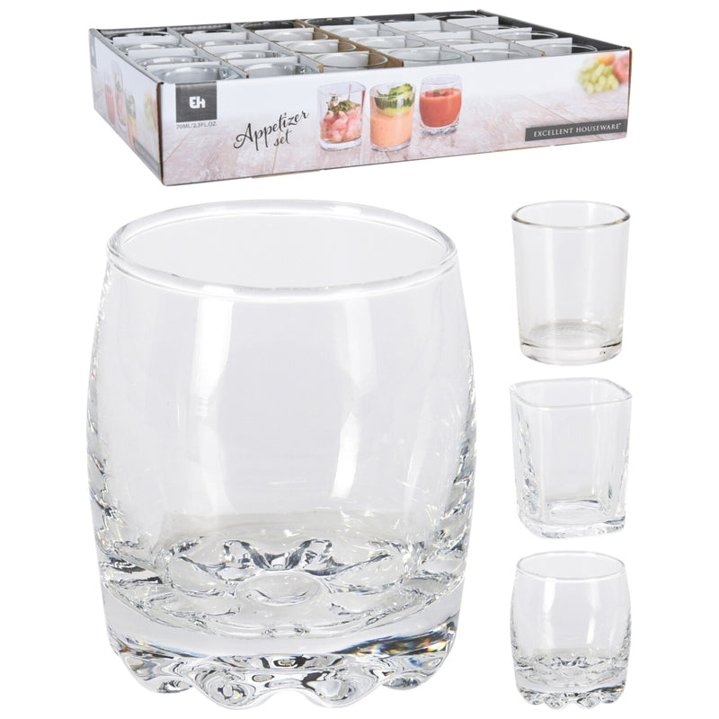 Excellent Houseware Shot Glass 70Ml 5X6Cm