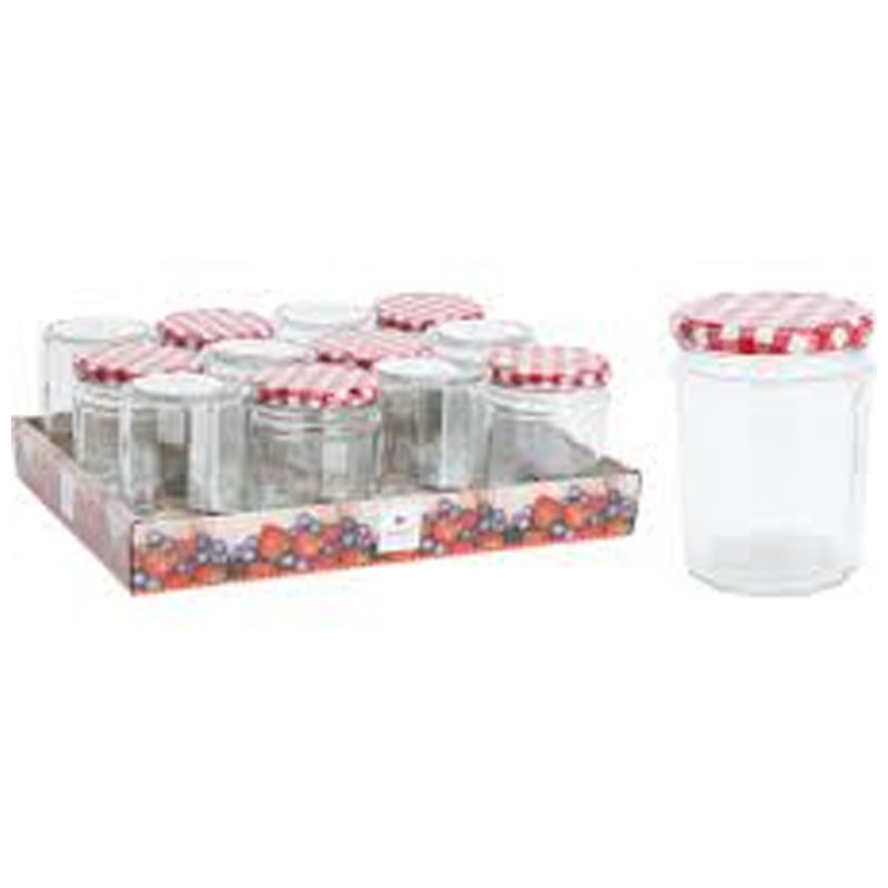 Glass Jar With Metal Lid 450Ml