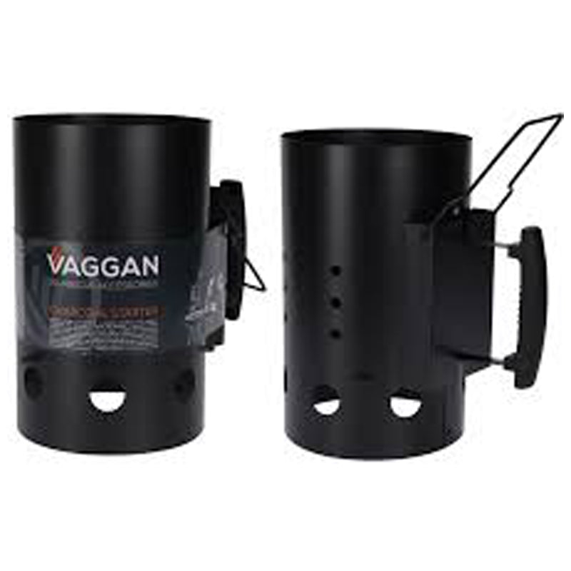 Vaggan Bbq Charcoal Starter-Black