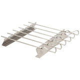 Bbq Grill Rack With 6 Skewers-Silver