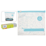 15Pc Ziplock Bag Set 1Ltr