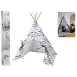Pet Tent 56X56X74Cm Teepee-White