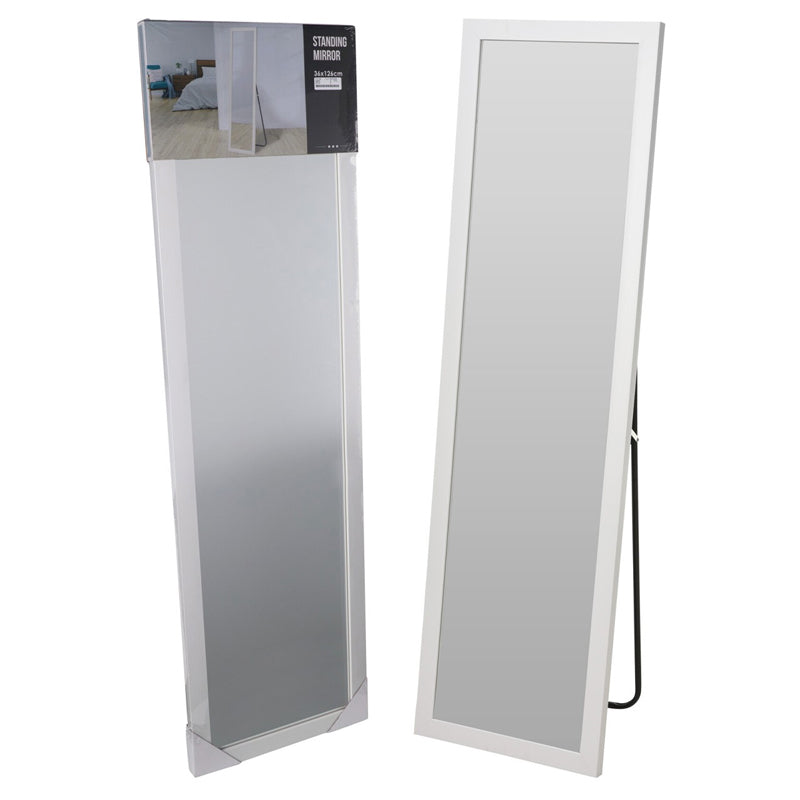 Standing Mirror 36X126Cm-Black