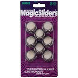 Magic Sliders 4Pc Silent Nai-On Chair Carpet Glider 1-1/4"- - Beige