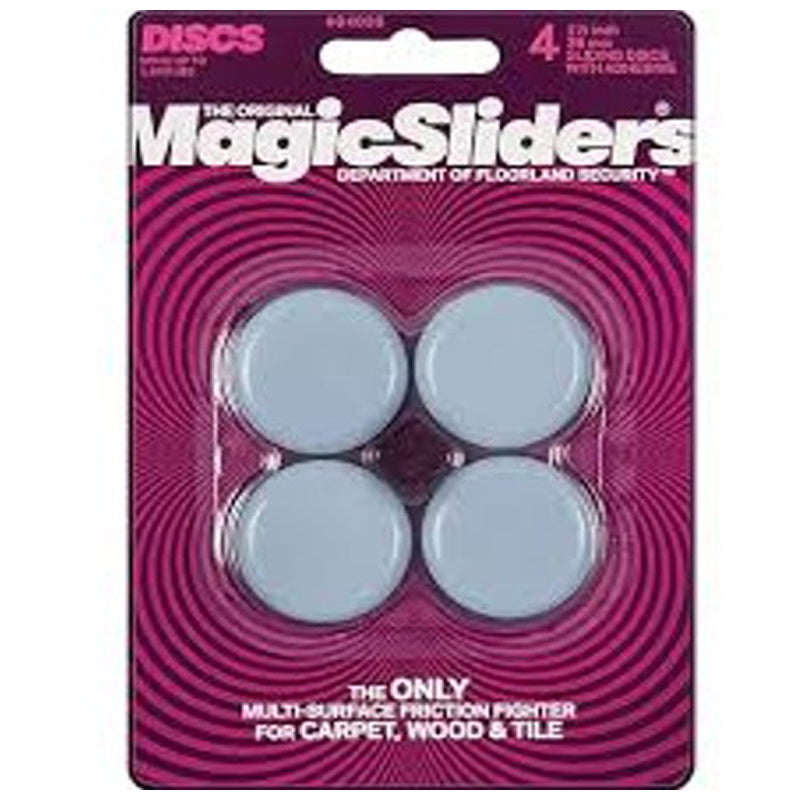 Magic Sliders 16Pc Heavy Duty Self Stick Felt Pads Round 1-1/2"- -