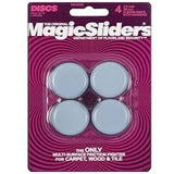 Magic Sliders 16Pc Heavy Duty Self Stick Felt Pads Round 1-1/2"- -