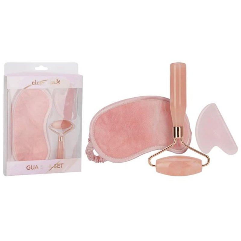 3-Piece Beauty Care Set-Pink