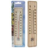 Plywood Thermometer – 22.5 × 5 Centimeter-Beige