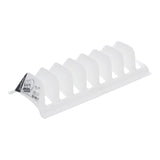 Plastic Kitchen Drawer Organizer 30X14X7Cm-White