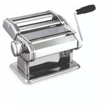 Excellent Houseware Stainless Steel Pasta Machine With Rotary Handle, 18/10, Manual-Silver