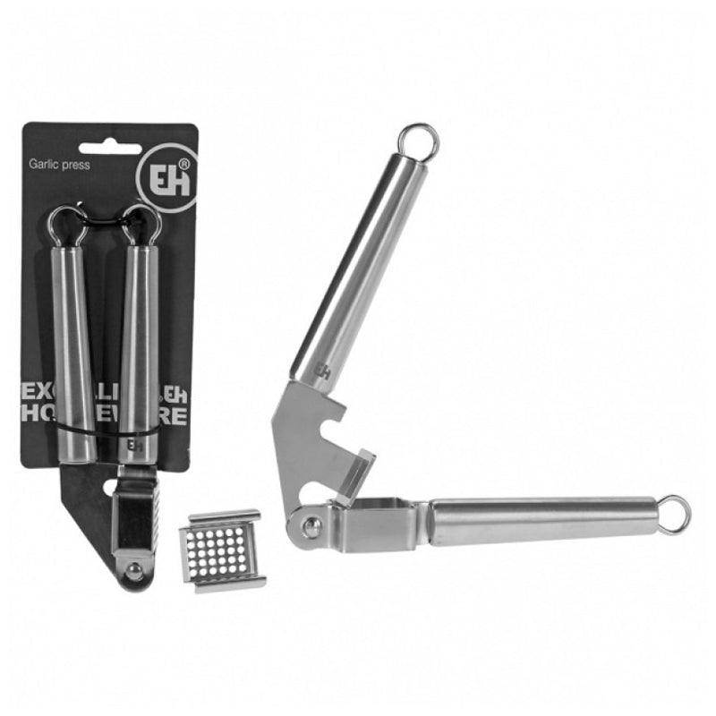 Excellent Houseware Stainless Steel Garlic Press 20Cm-Silver