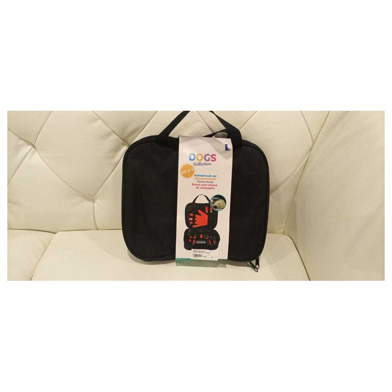 Koopman 9Pc Animal Brush Set-Black