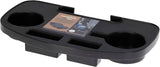 Koopman Plastic Side Clip-On Table For Chair-Black