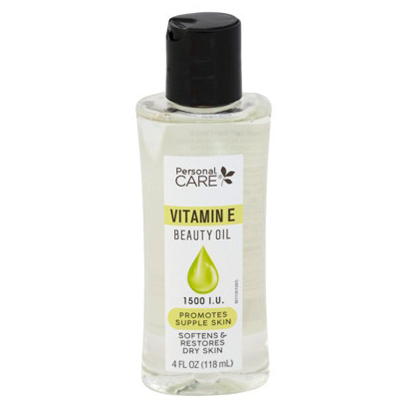 Personal Care Vitamin-E Skin Oil W/Saftey Seal 4Oz 1500 -Clear