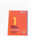 Power Line A4 College Ruled 1-Subject Notebook (60 Sheets) Orange
