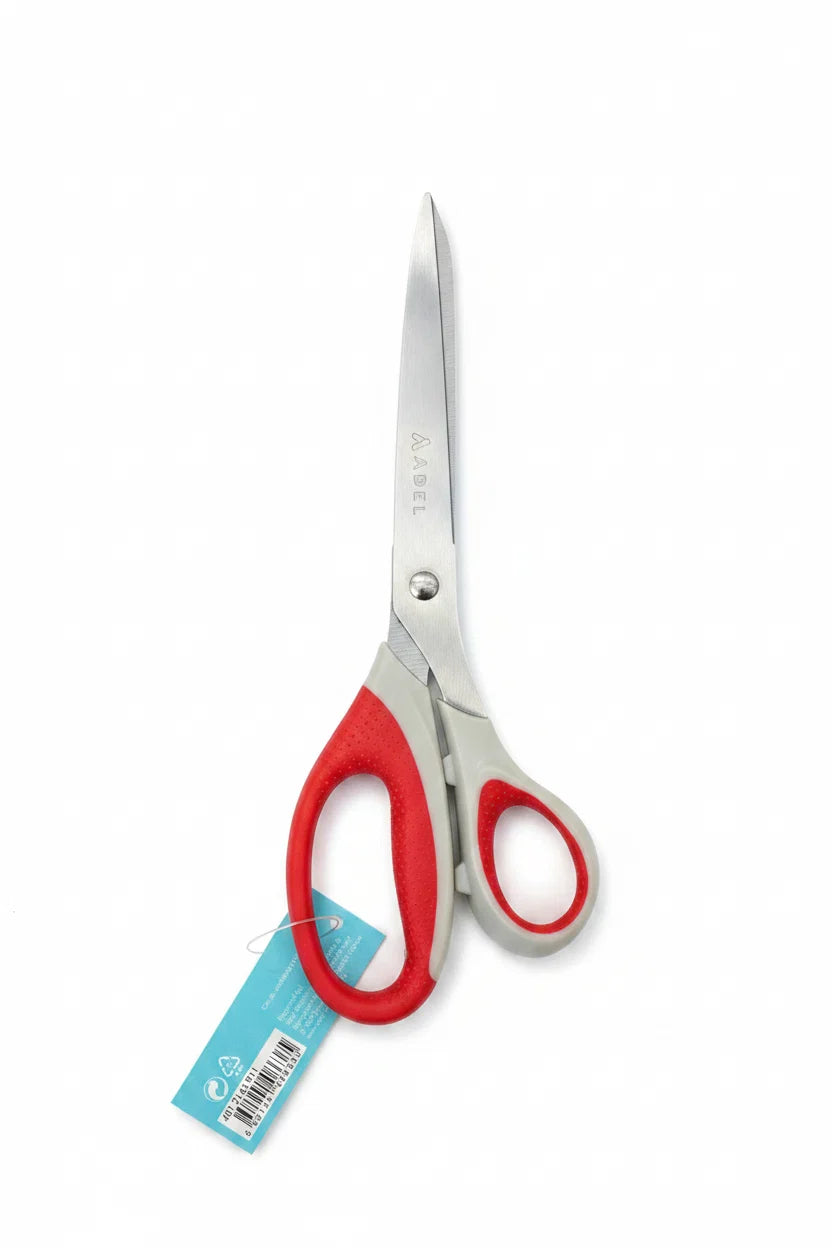 Adel Office Scissors, Medium Red