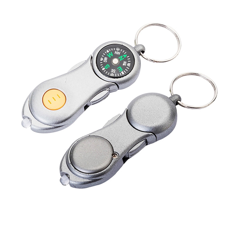 Keychain Compass LED Light