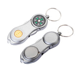 Keychain Compass LED Light