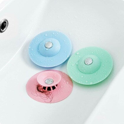 Stopper and Hair Catcher -  pink