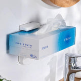 Wall mount tissue holder