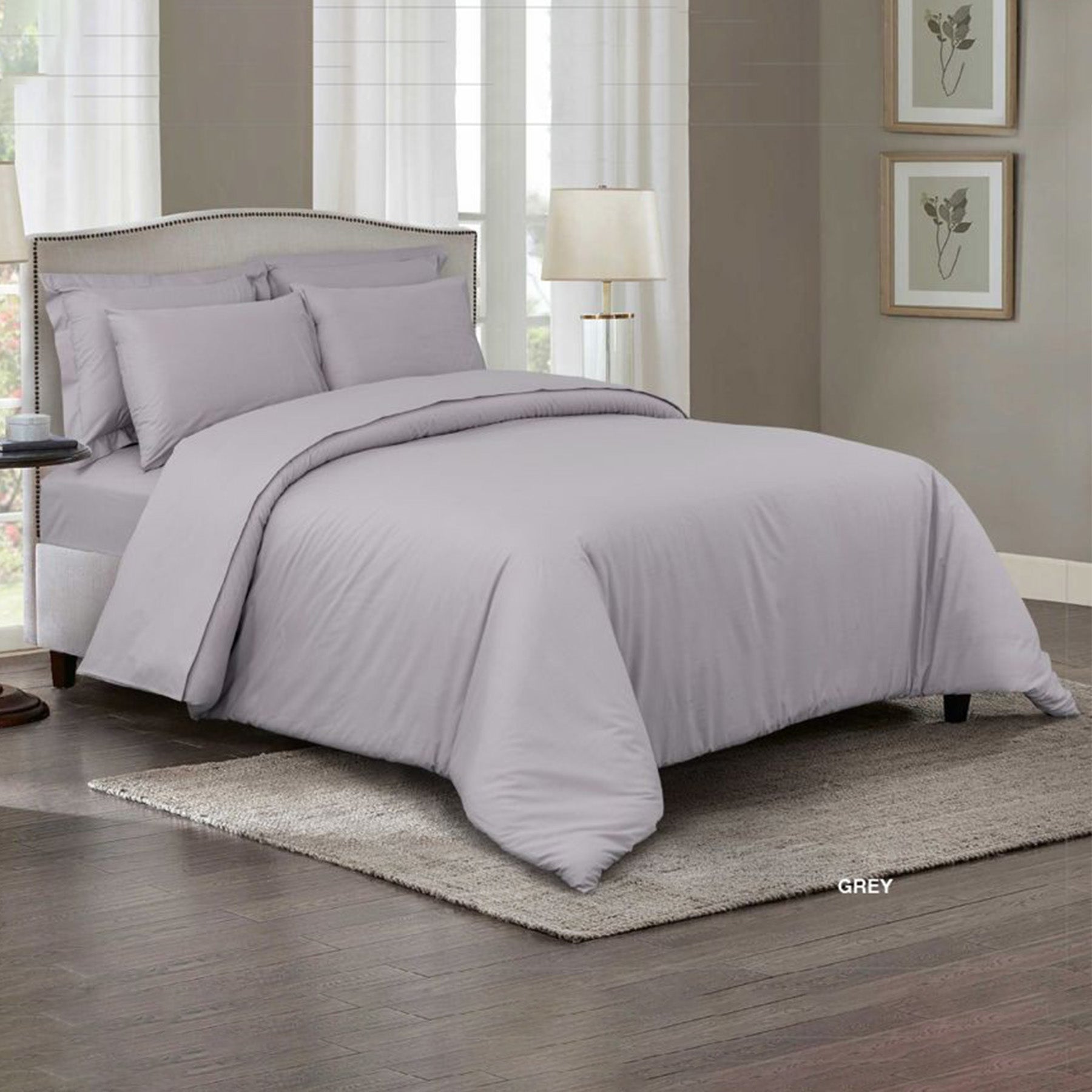 Plain Twin Comforter Set