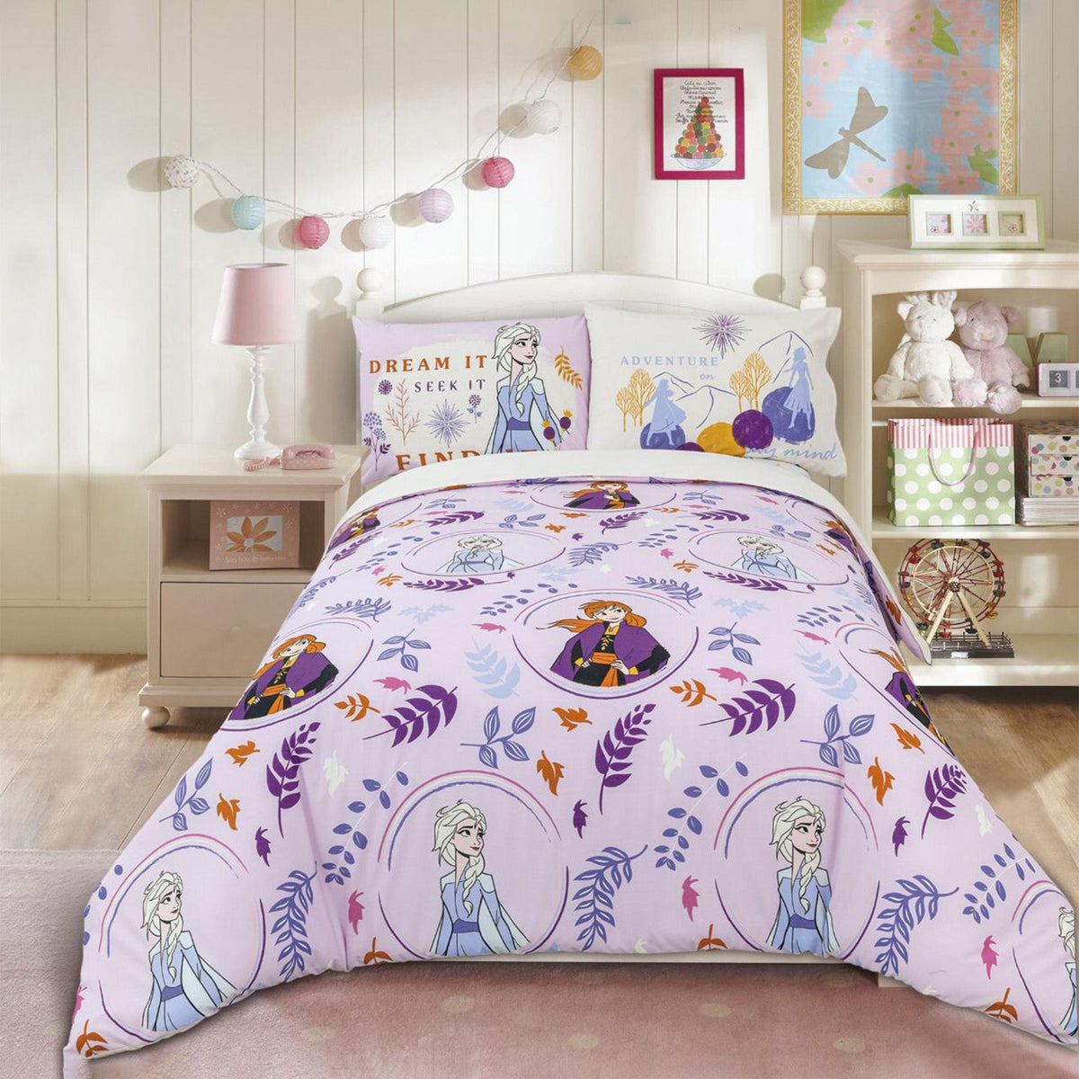 Frozen Kids Twin Comforter Set