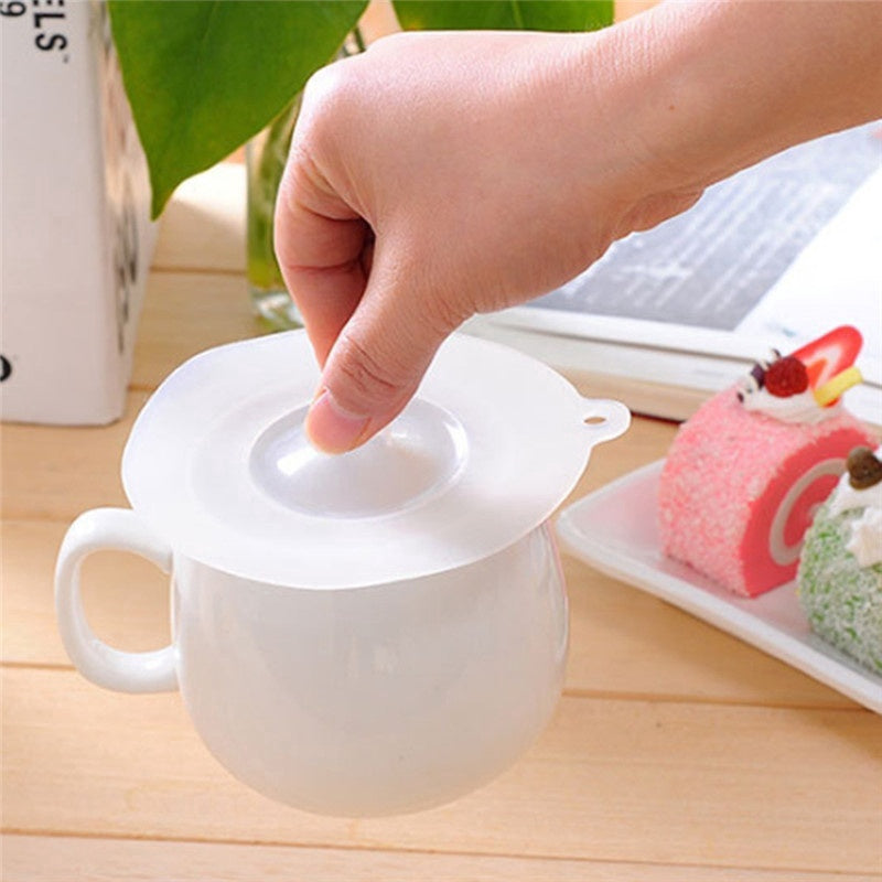 Silicone Food Lid - Clear