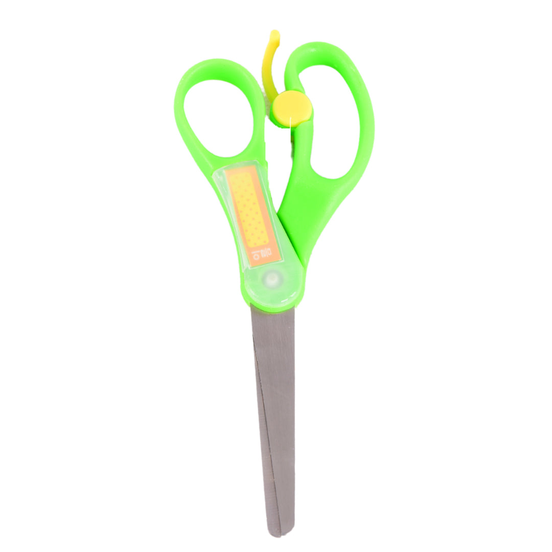 Spring loaded scissors