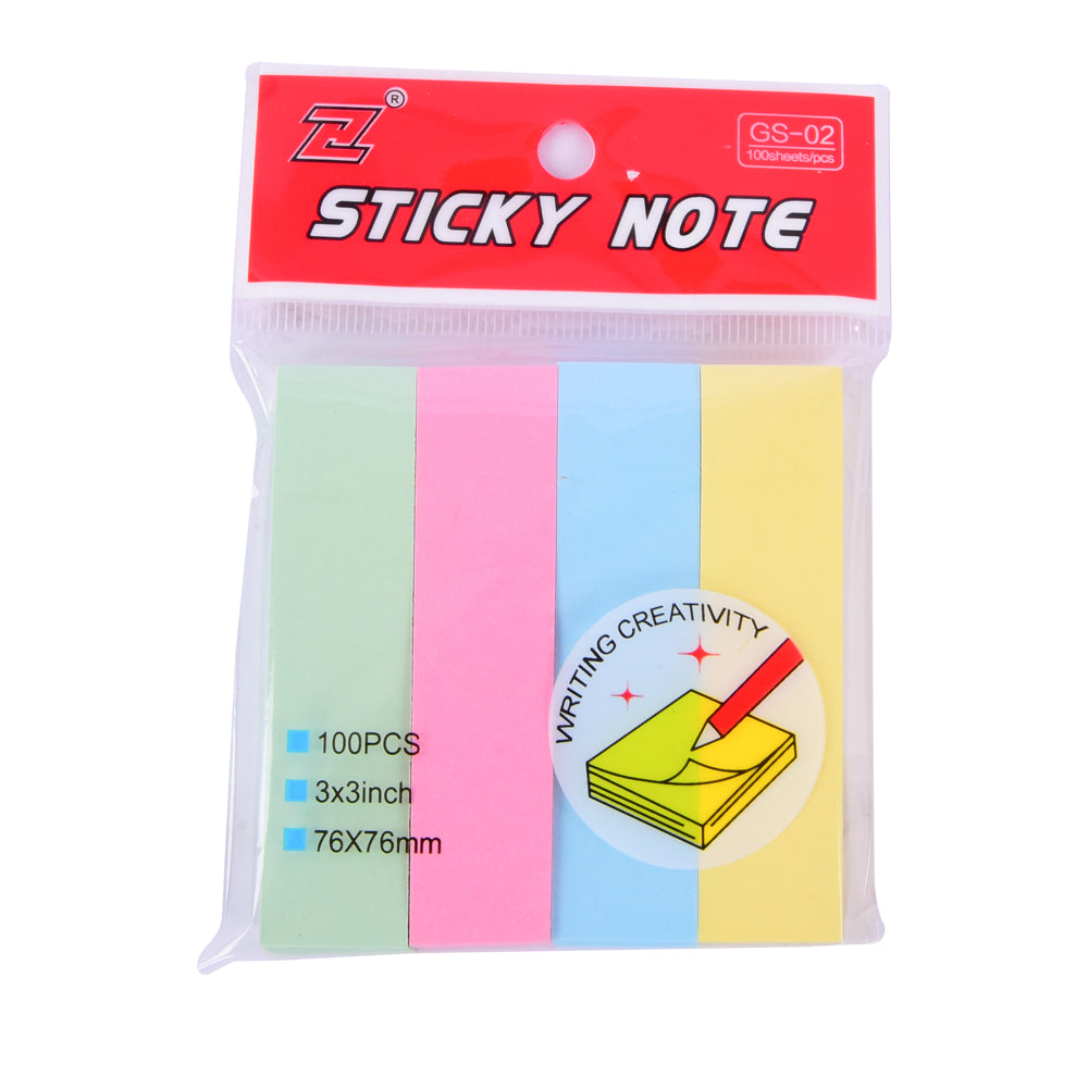 100sheets Sticky notes markers