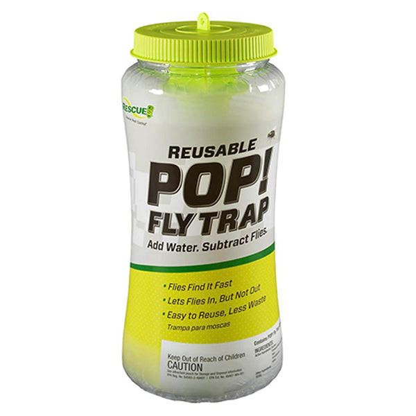 Outdoor pop fly trap